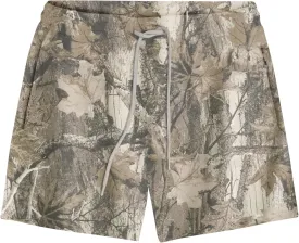 Camo Shorts for Women High Waist Drawstring Camouflage Sweat Shorts Athletic Sport Jogger Sweatpants