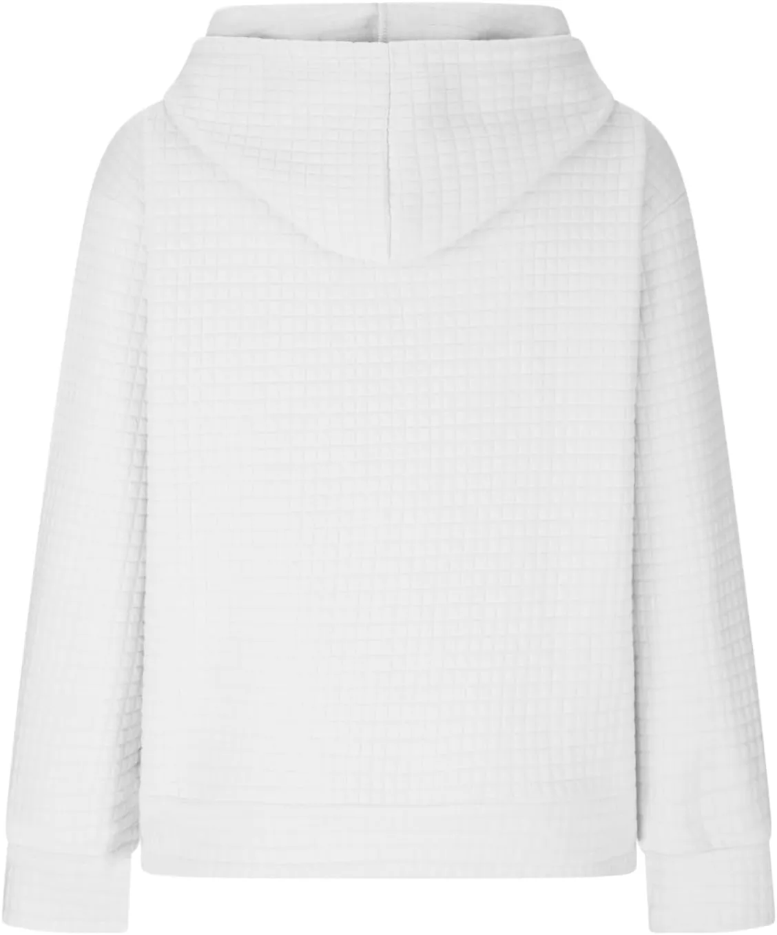 Ceboyel Women Waffle Knit Cute Hoodies Drawstring Pullover Sweatshirts Fashion Casual Sweaters Comfy Fall Clothes Outfits