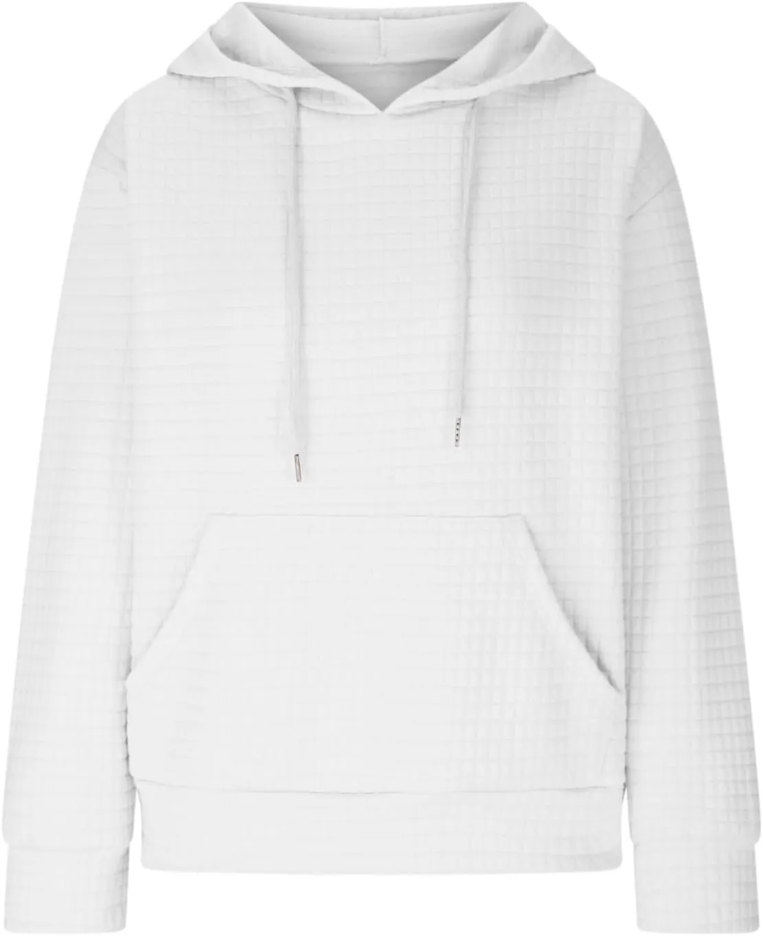 Ceboyel Women Waffle Knit Cute Hoodies Drawstring Pullover Sweatshirts Fashion Casual Sweaters Comfy Fall Clothes Outfits
