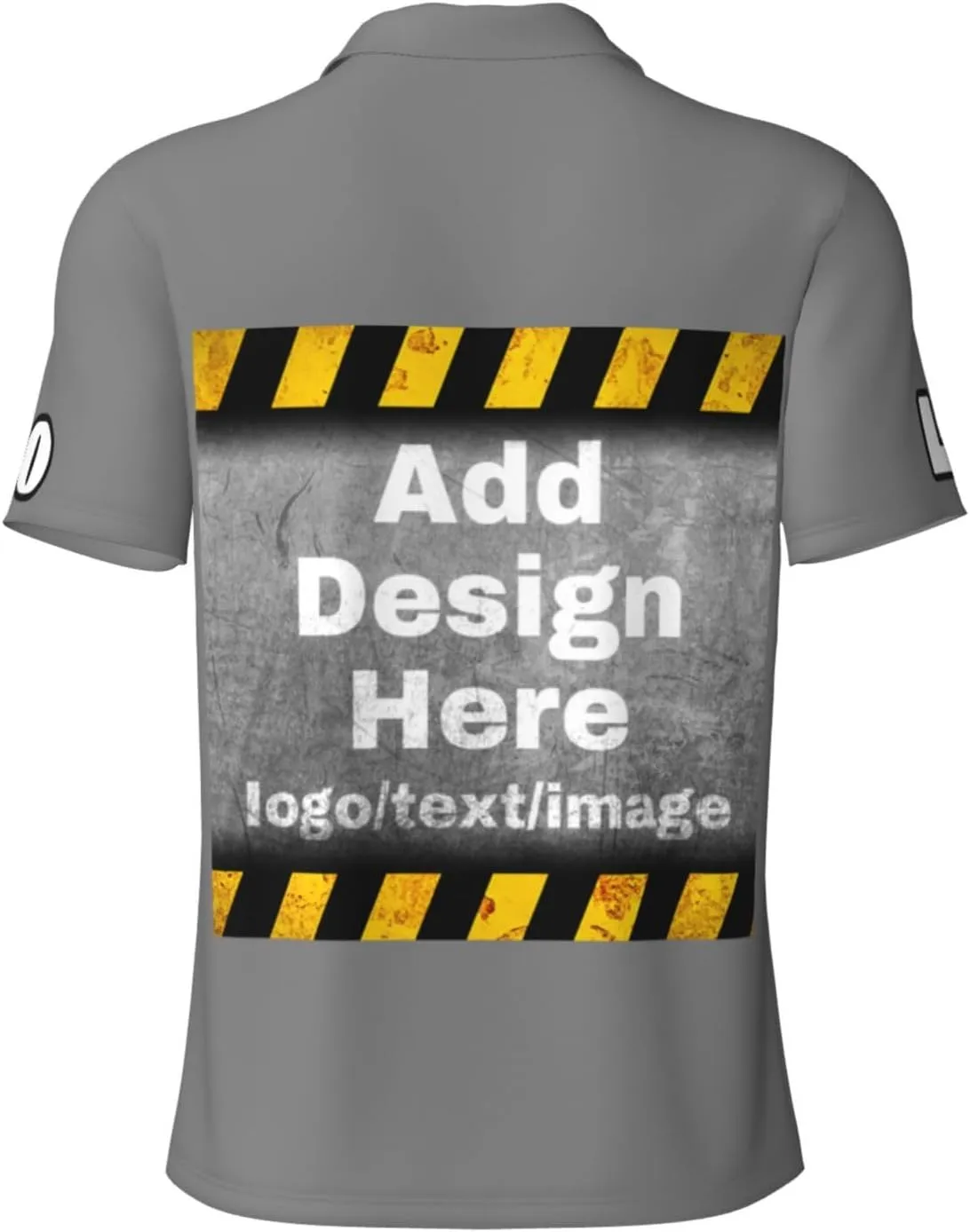 Custom Polo Shirt for Men Women Design Your Own Printed Front Back and Sleeve Personalized with Logo & Text