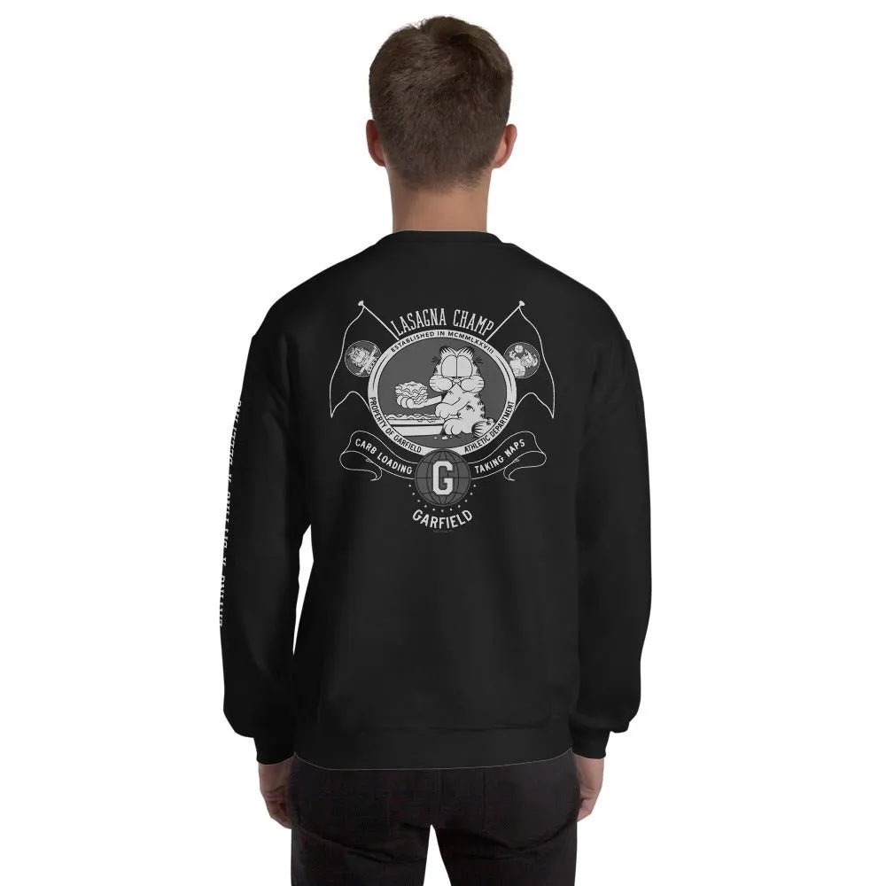 Garfield Athletic Dept. Lasagna Champ Crewneck Sweatshirt