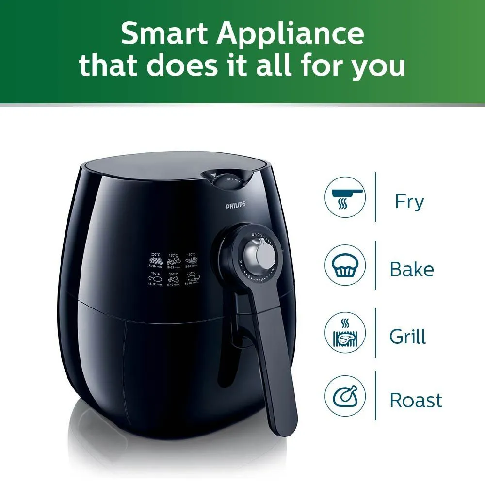 PHILIPS Viva Collection Air Fryer - Refurbished with Manufacturer warranty - HD9220
