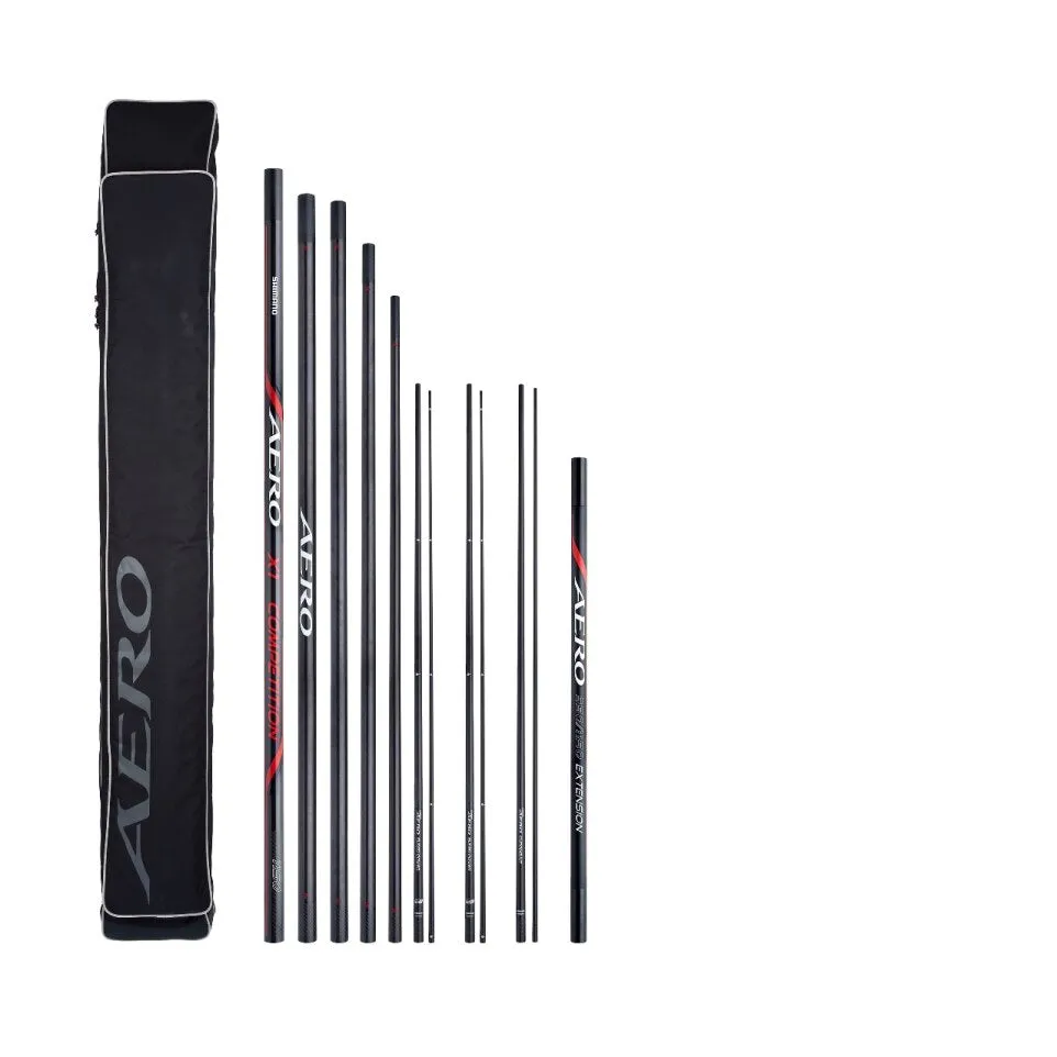 Shimano Aero X1 11.5m Pole Package