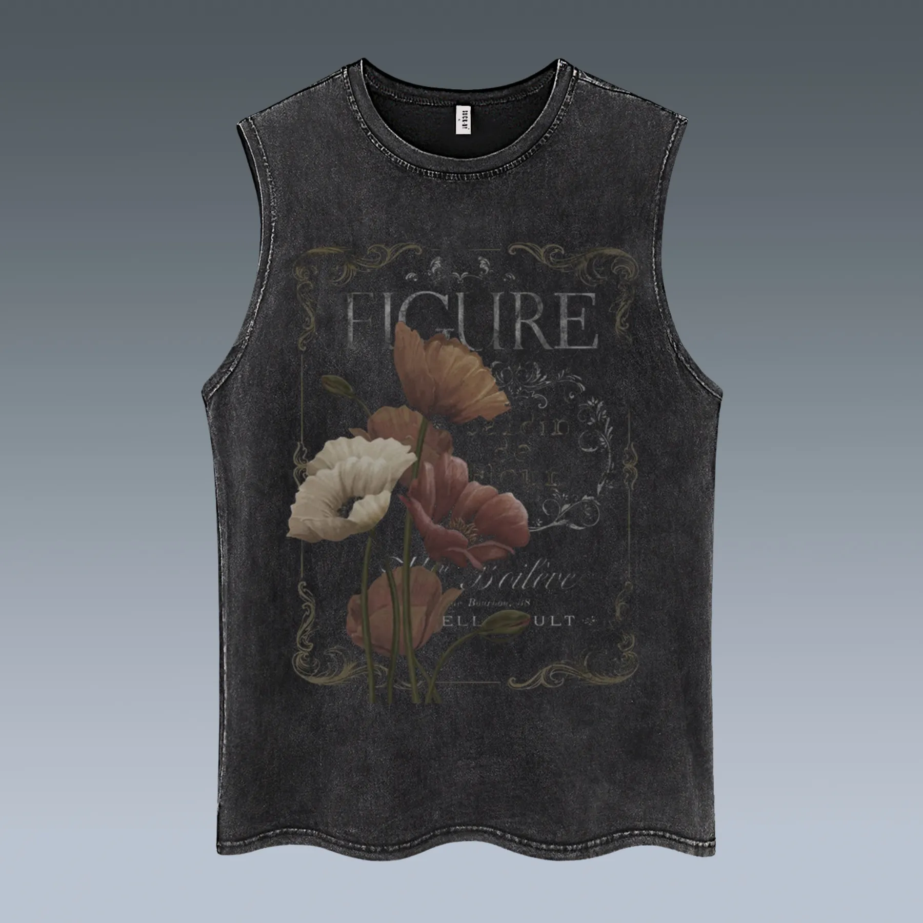 VINTAGE VEST | FLOWER